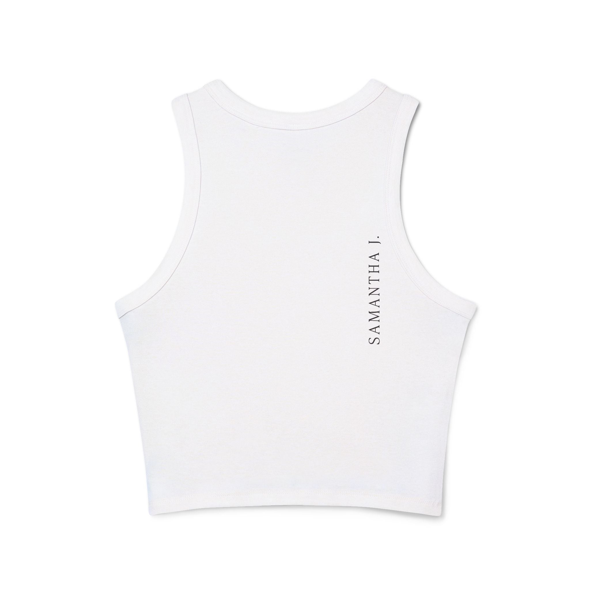 Choose Kindness Women's Micro Rib Racer Tank Top, Summer Wear, Activewear, Casual Outfit, Motivational Apparel, Fitness Gear