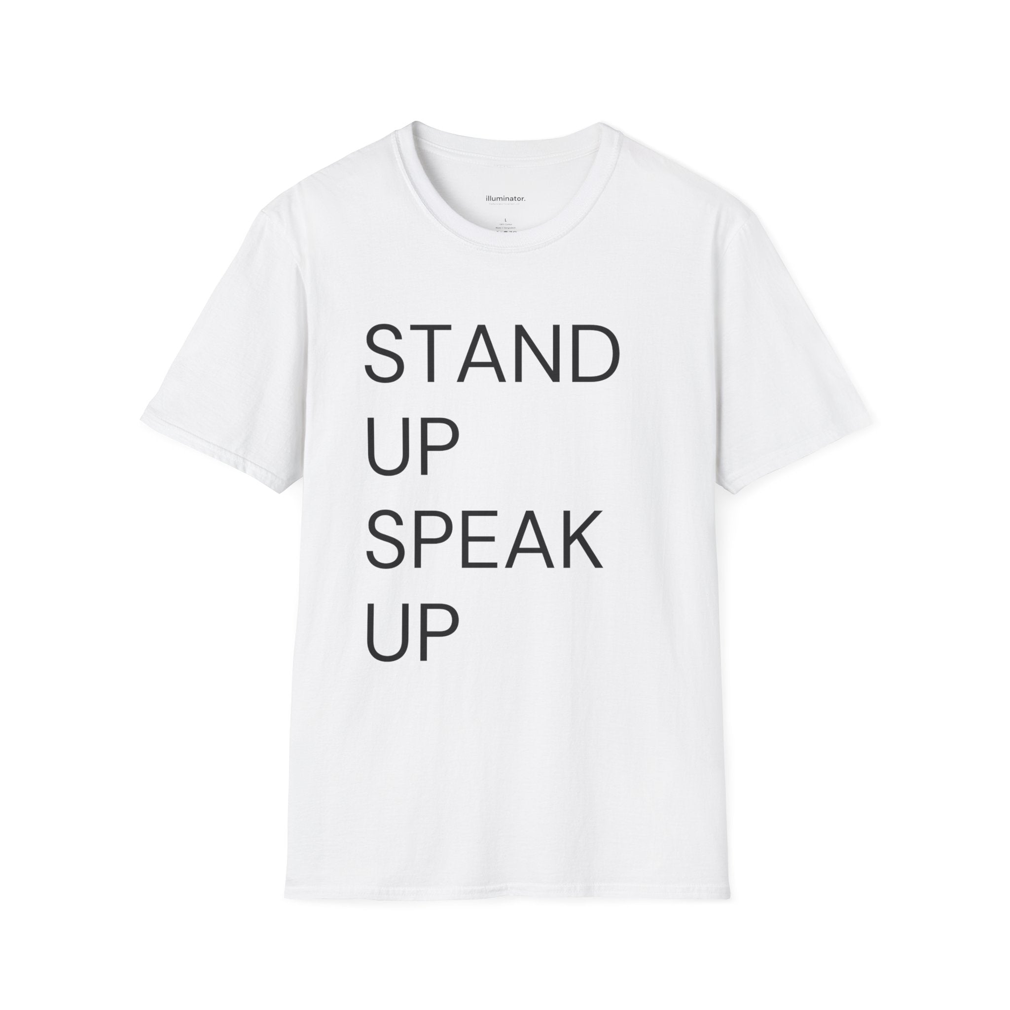 Stand Up Speak Up Signature Tee